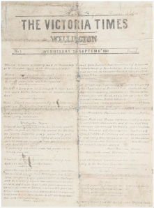 Victoria Times (NZ, 1841)